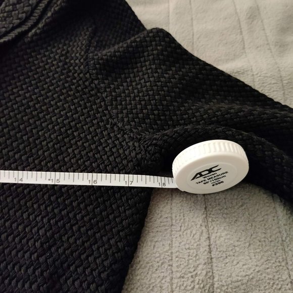 Elie Tahari Black Knit Silk/Cotton Cardigan Size Small - Picture 9 of 16